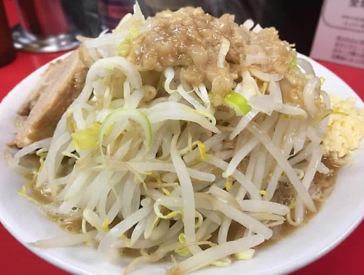 ラーメン二郎の注文例