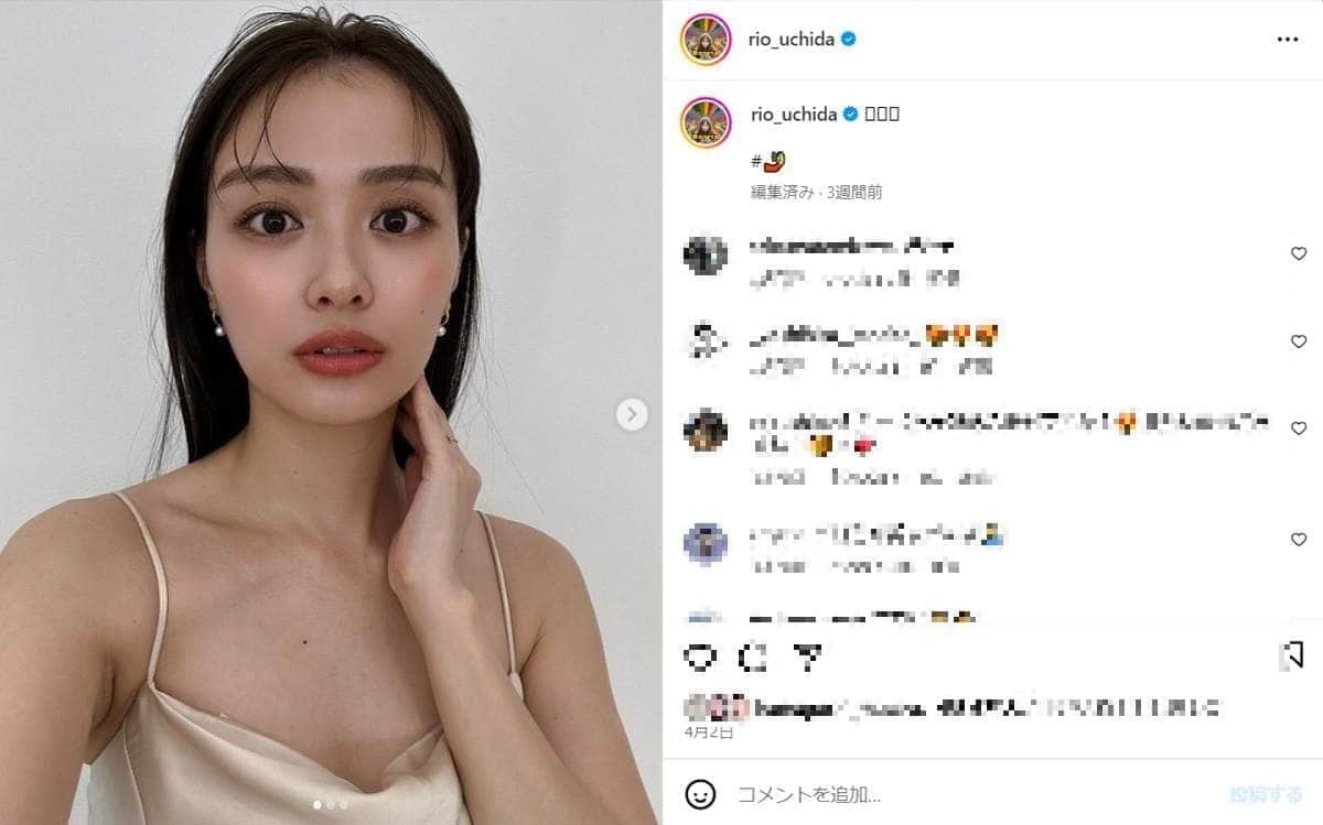 YouTuberヒカルと交際が報じられた内田理央　インスタで台湾撮影オフショット、満面の笑み