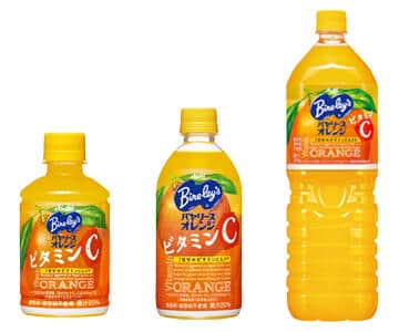 アサヒ飲料のバヤリースオレンジ（プレスリリースより）