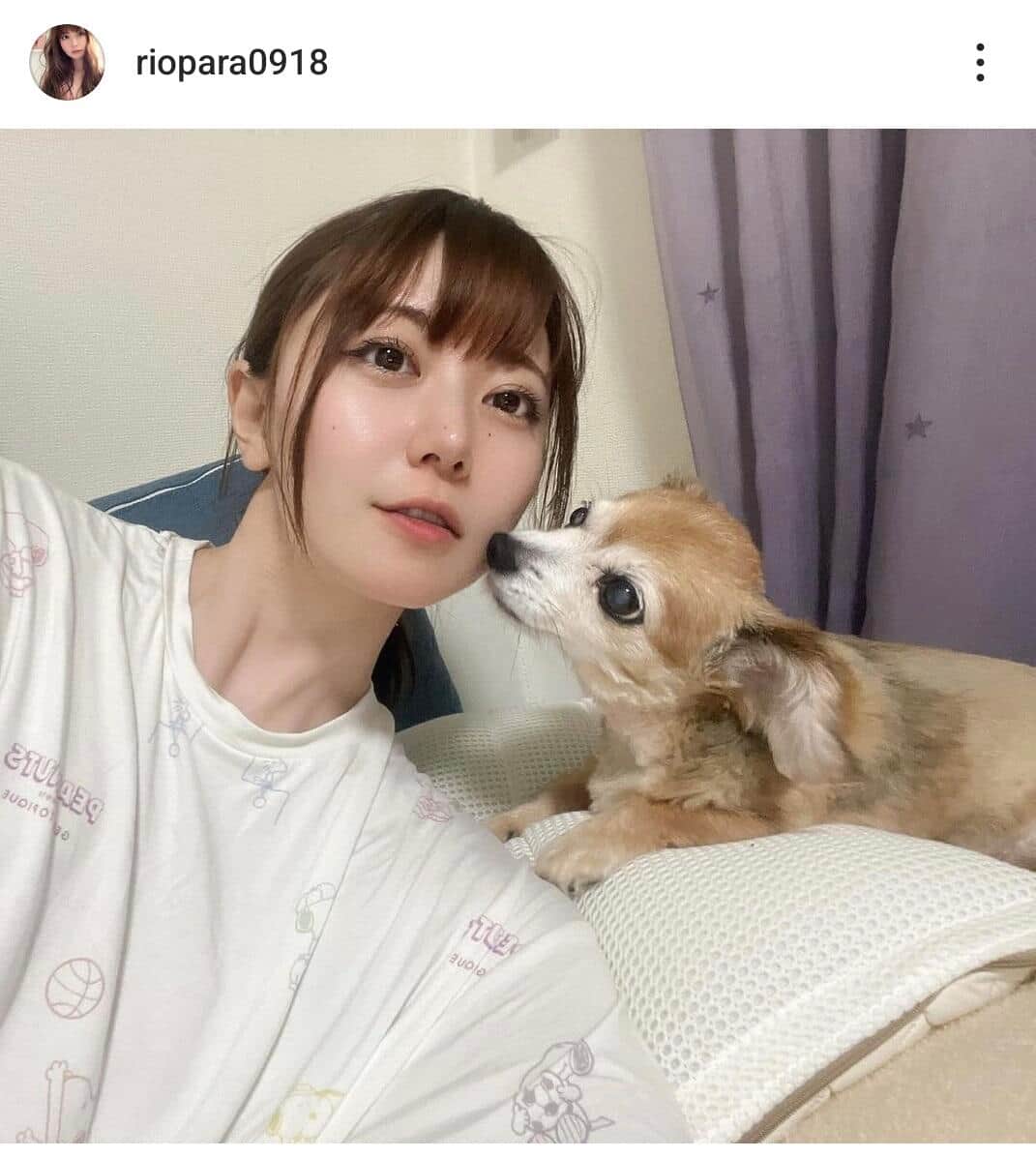 東城りおさんのインスタグラムより