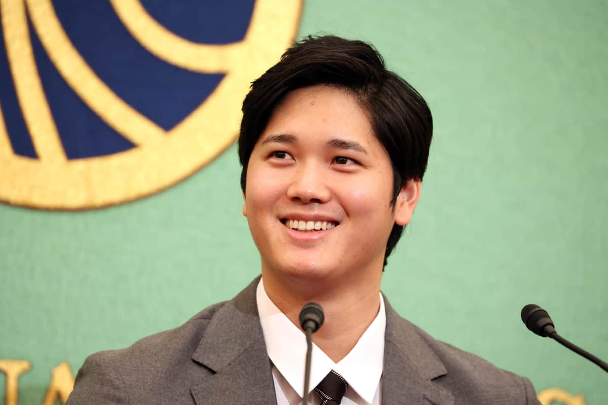 大谷翔平、まさかのカウボーイ姿にファン歓喜　「映画スターみたい」「まるで西部劇」オールスター戦前日に