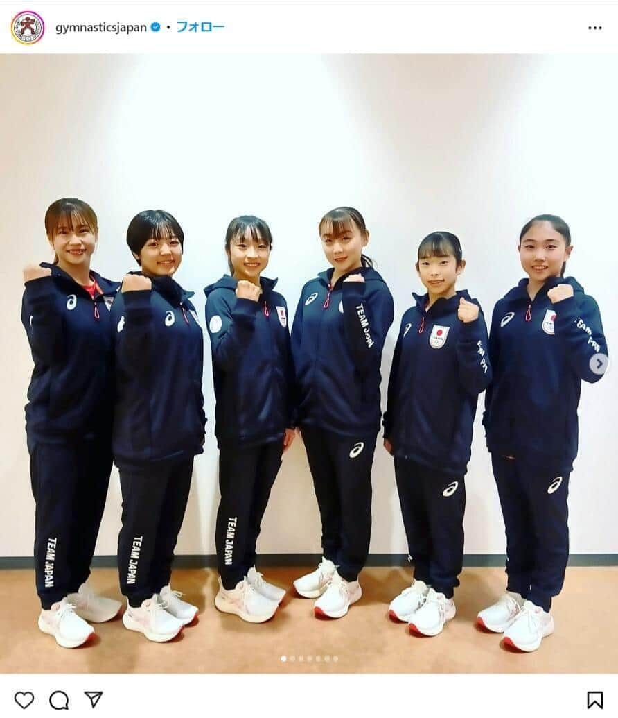 日本体操協会のインスタグラム（＠gymnasticsjapan）より 