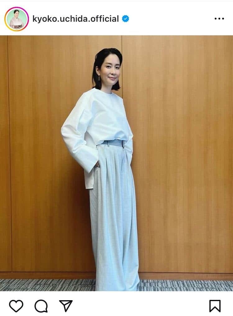 内田恭子アナ（48）「夏スタイル」ショートボブにイメチェン　「素敵！」「すーっごく似合ってる！」