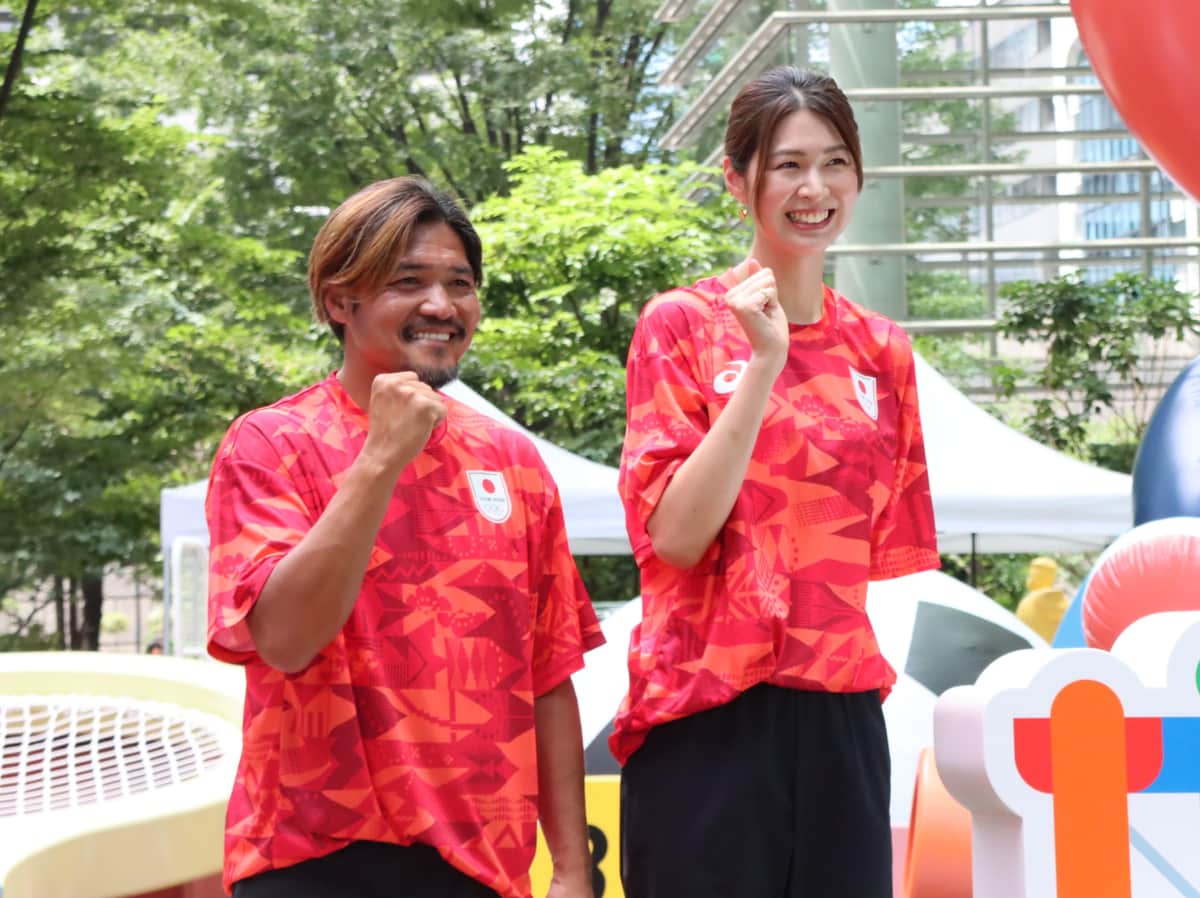 大久保嘉人さんと木村沙織さん