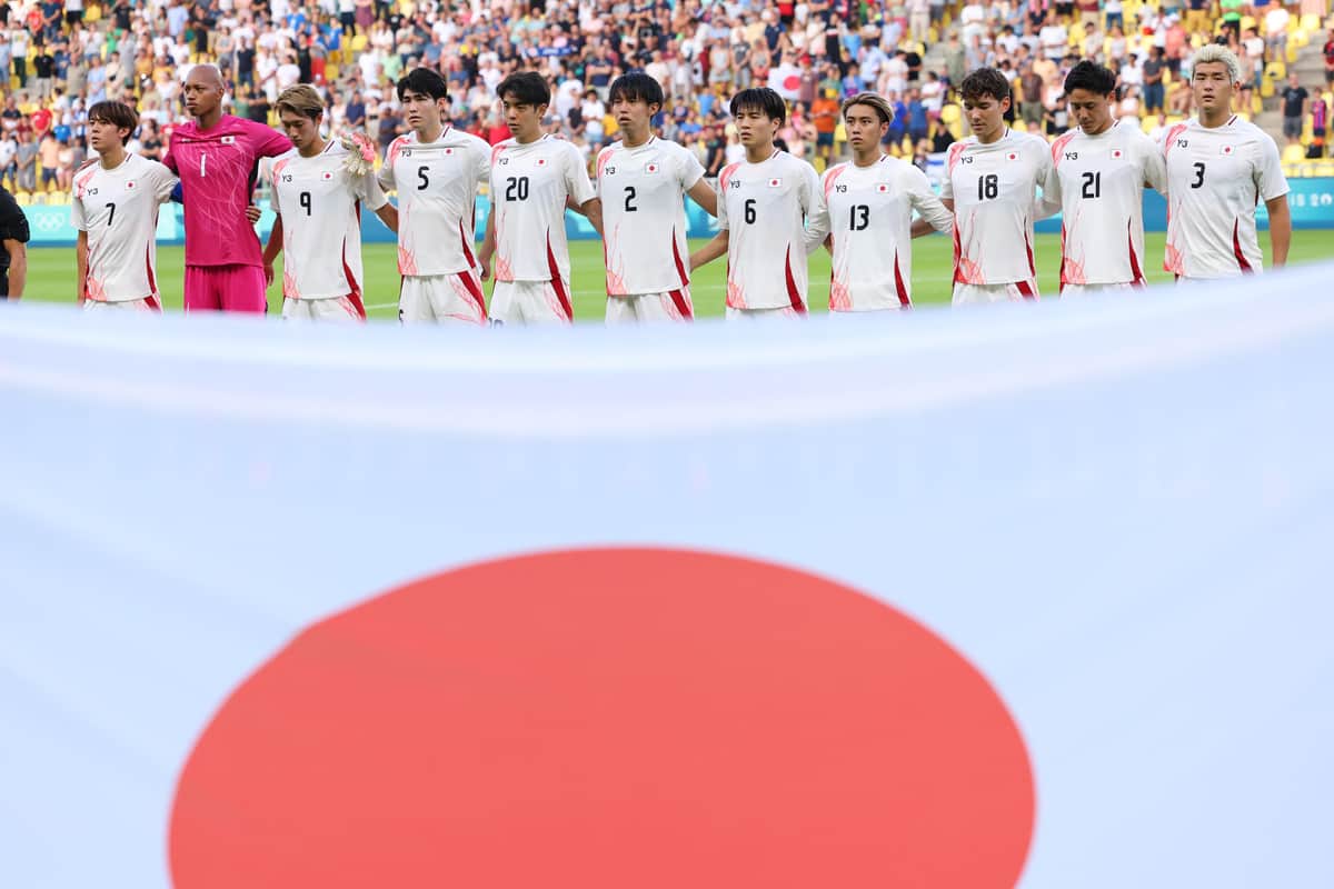 パリ五輪日本代表（写真：森田直樹/アフロスポーツ）