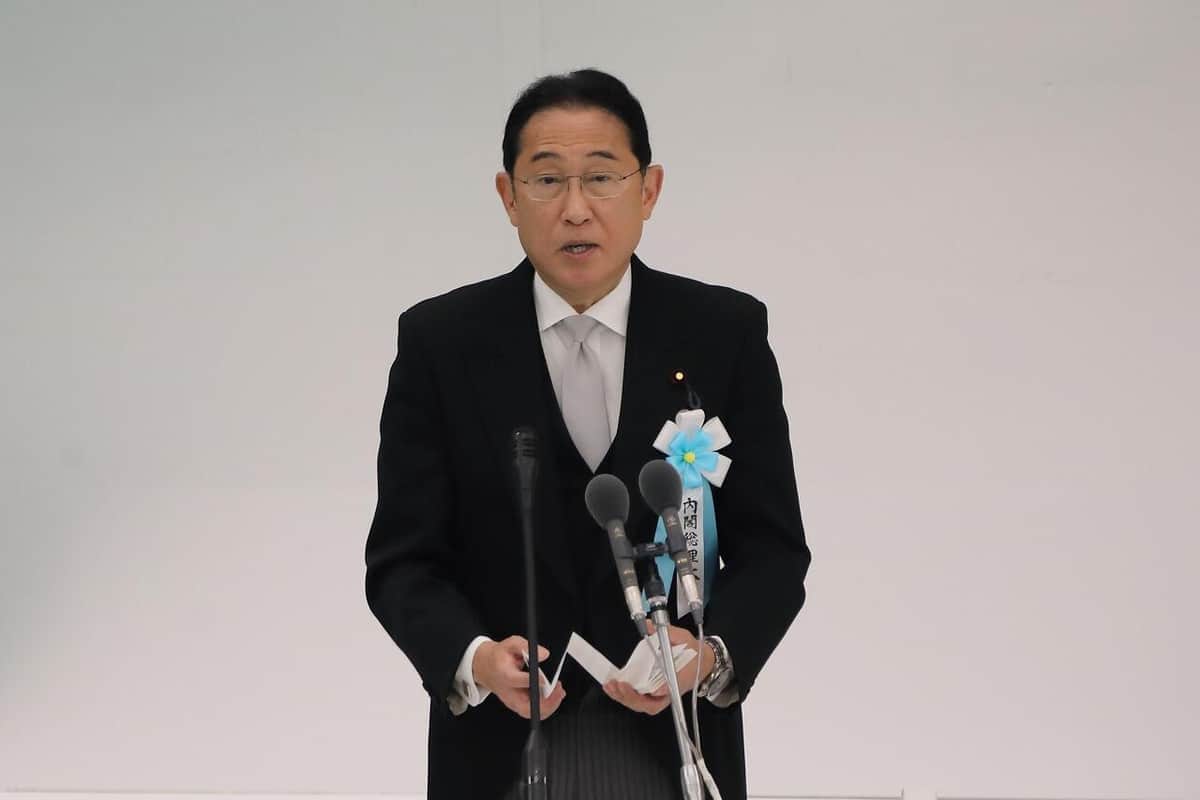 岸田首相、最後の戦没者追悼式　式辞で消えた「積極的平和主義」