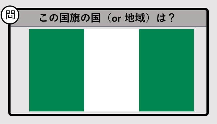 【世界の国旗クイズ】この国旗はどこのもの？