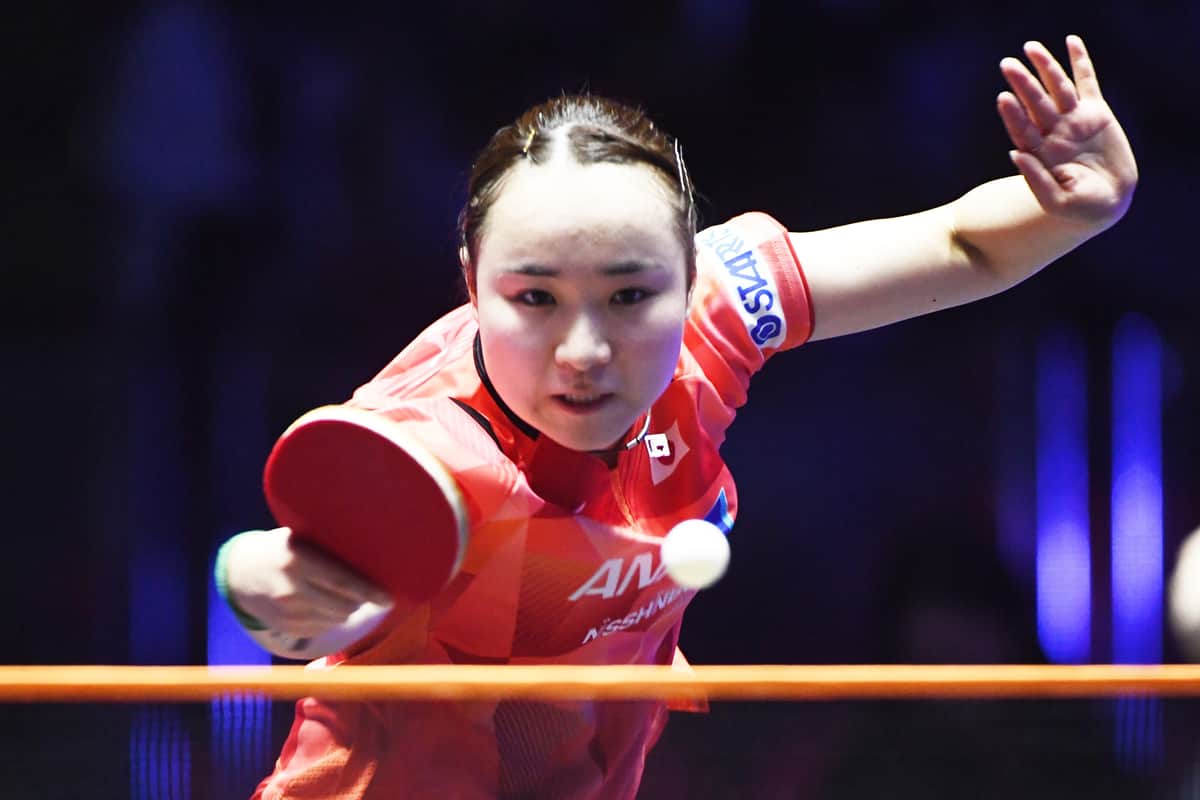 五輪メダリスト伊藤美誠選手（写真：千葉 格/アフロ）