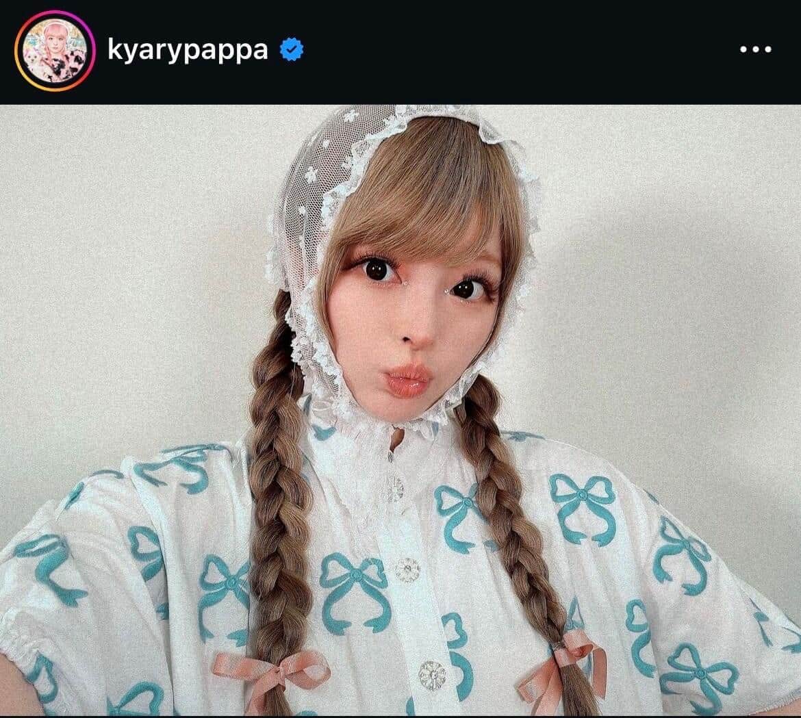 きゃりーぱみゅぱみゅさんのインスタグラムから