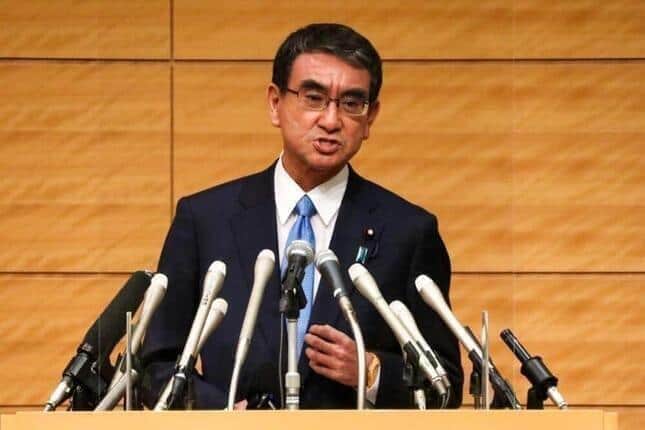 河野太郎氏（2021年撮影）