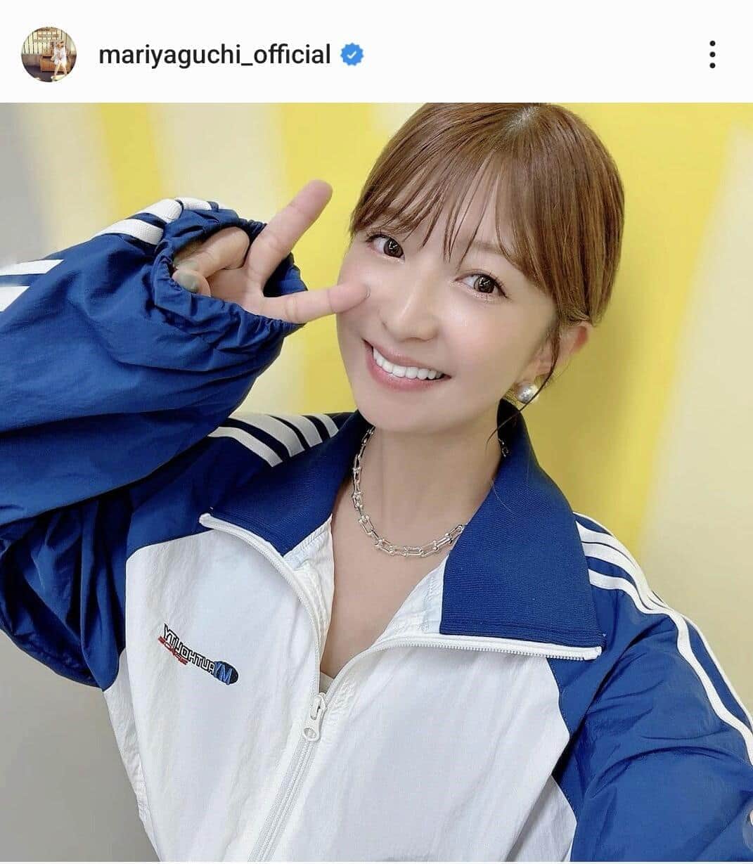 矢口真里さんのインスタグラムより