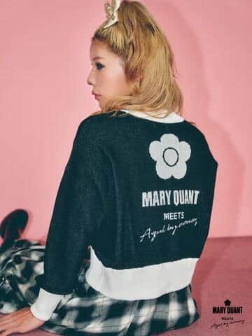 「AZUL BY MOUSSY」×「MARY QUANT」コラボビジュアル（リリースより）