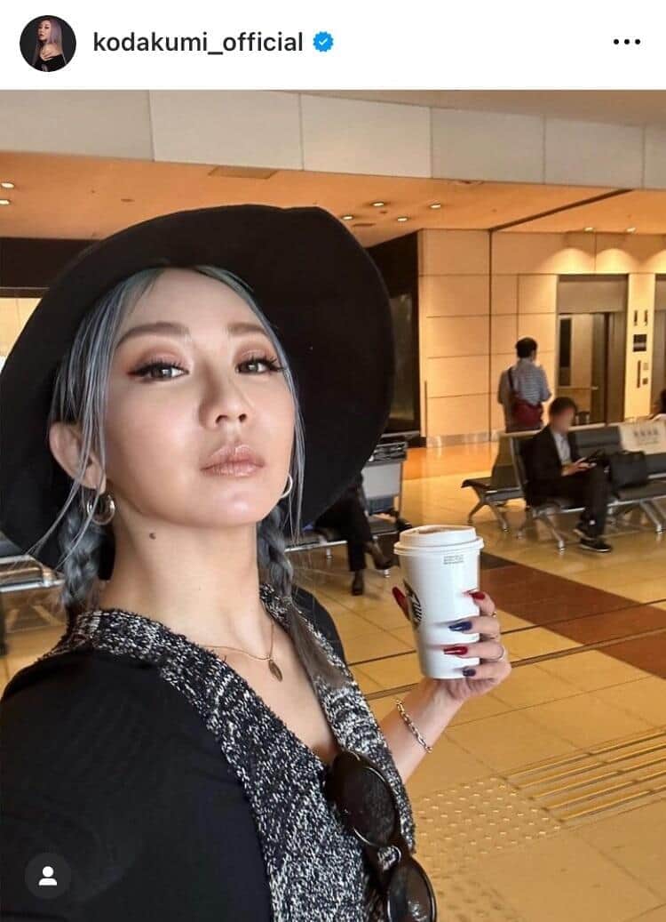 倖田來未さんのインスタグラム（＠kodakumi_official）より