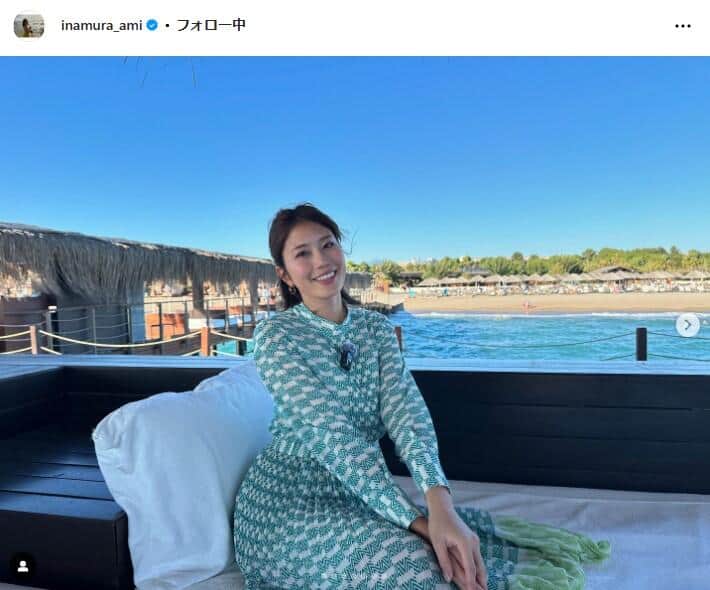 稲村亜美、黒水着で「地中海をぷかぷか」トルコのリゾート満喫　「どんどん綺麗に」「ヤバいっす！」