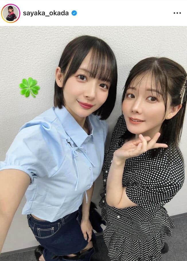 岡田紗佳さんのインスタグラム（＠sayaka_okada）より