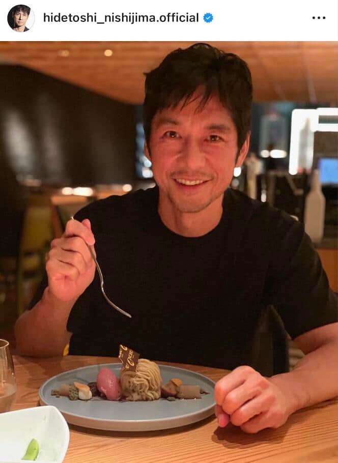 西島秀俊さんのインスタグラム（＠hidetoshi_nishijima.official）より