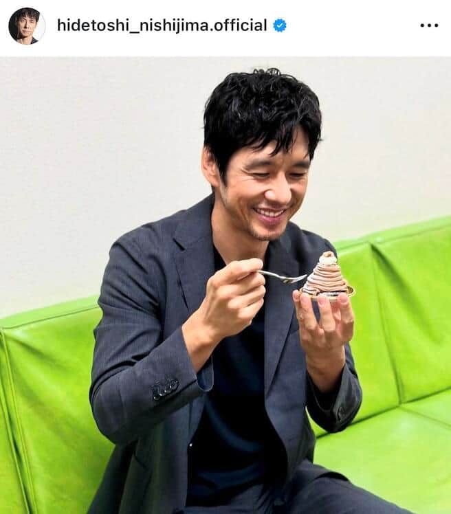 西島秀俊さんのインスタグラム（＠hidetoshi_nishijima.official）より