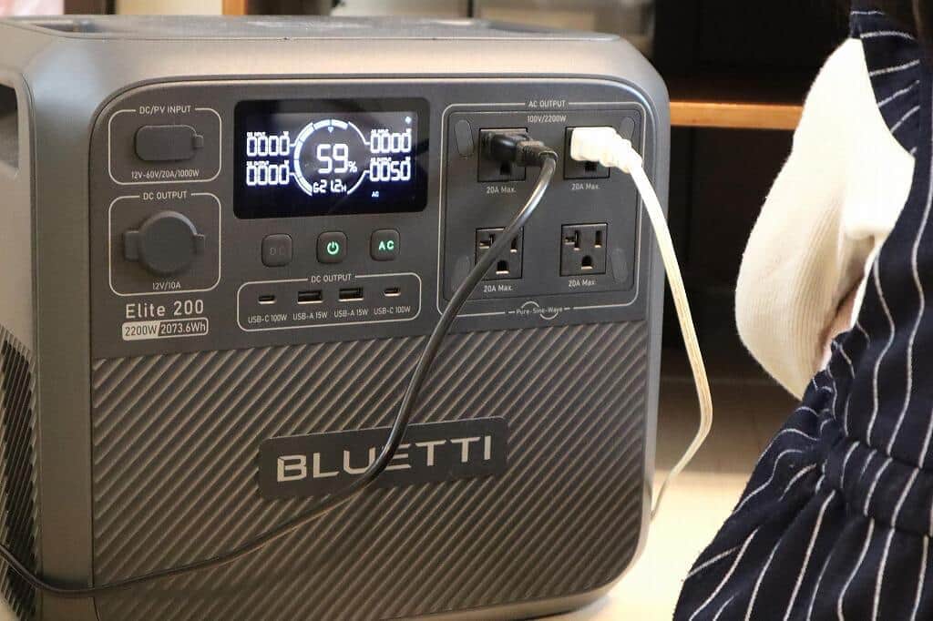 「BLUETTI」ポータブル電源で冬の「防災対策」に憂いなし　家族4人、停電を想定して使ってみた