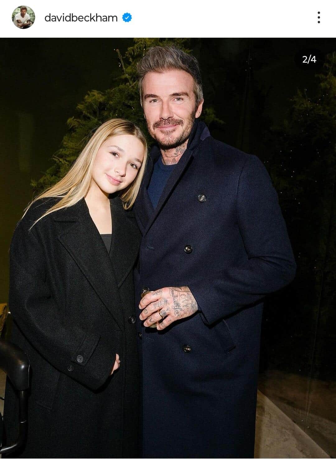 デビット・ベッカムさんのインスタグラム（＠davidbeckham）より