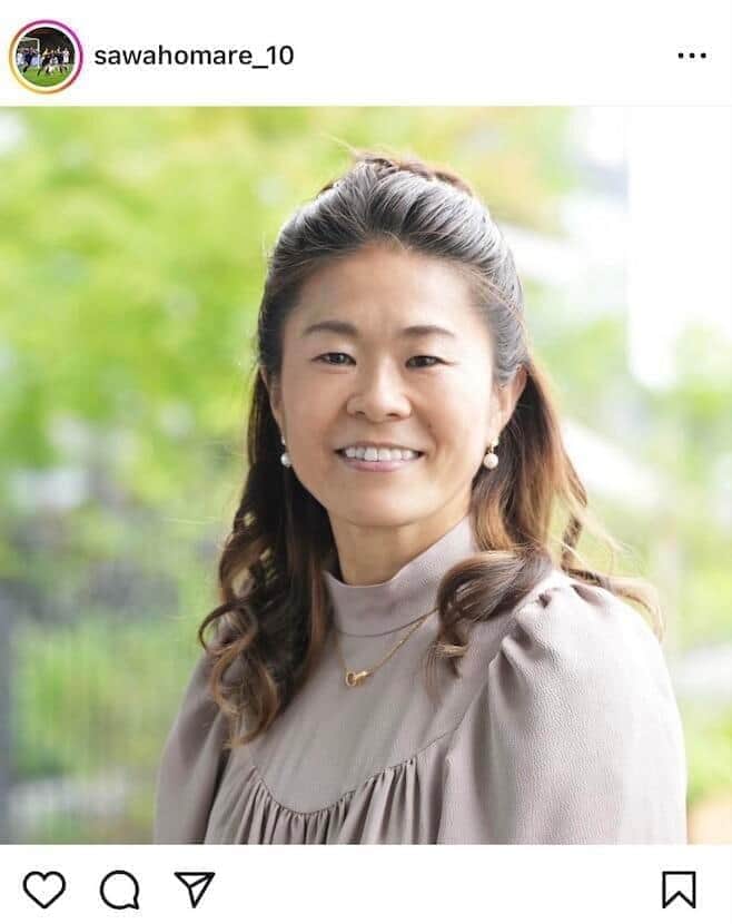 澤穂希46歳、元サッカー選手の夫＆7歳長女と家族ショット　「お子さん大きくなりましたね」「素敵です」