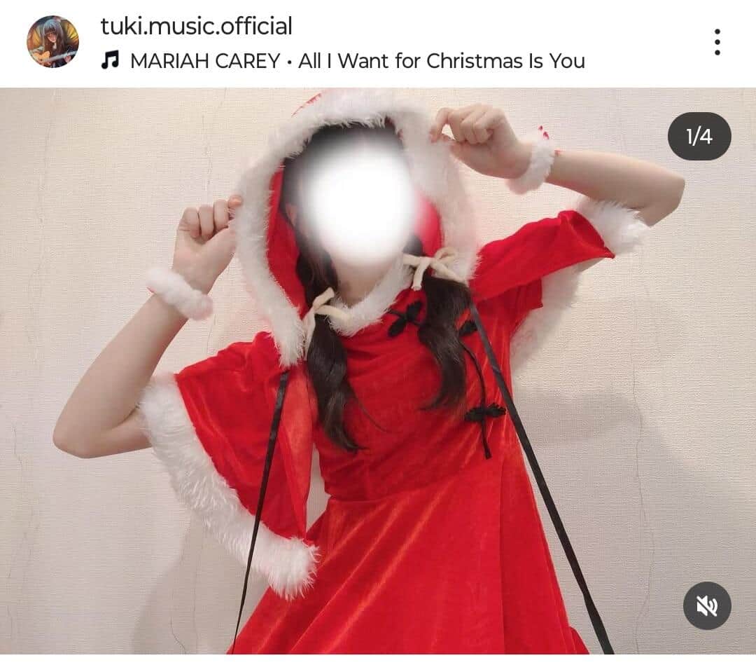 tuki.さんのインスタグラム（＠tuki.music.official）より