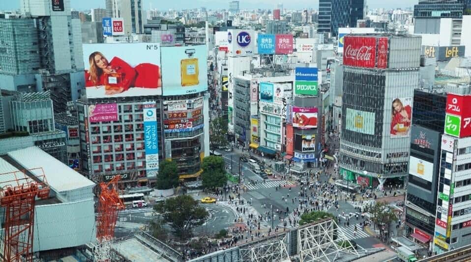 東京・渋谷の激変ぶりがすぐ分かる　ハチ公前交差点に青山学院前「ビフォーアフター」にあ然