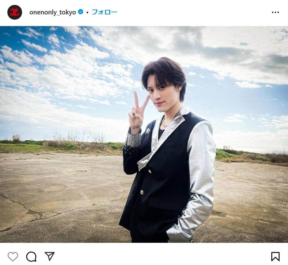 ONE N' ONLYのインスタグラムより（onenonly_tokyo）