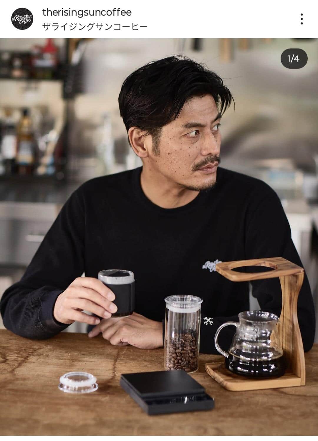 「THE RISING SUN COFFEE ＆ BEANS」公式インスタグラム（＠therisingsuncoffee）より