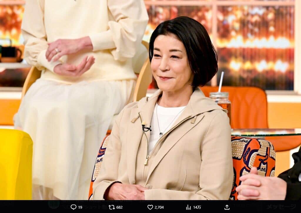 高嶋ちさ子、夫に月イチで「ひどいことを言ってる」　還暦祝い「26年分の罪滅ぼし」の金額がケタ外れ