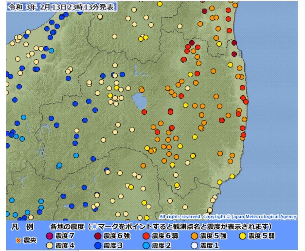 震度6強 宮城 福島の地震は東日本大震災の余震 10年たってもまだ続く J Cast ニュース 全文表示