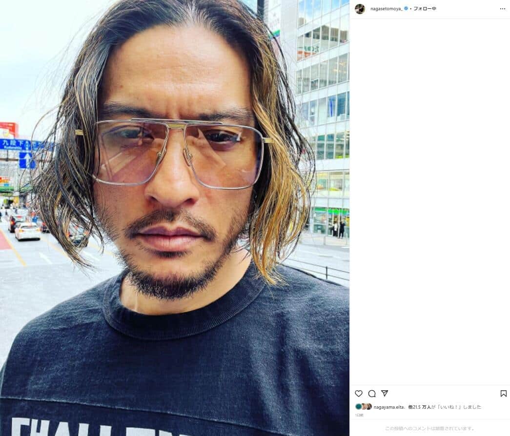 人気商品の 元TOKIO長瀬智也さんインスタグラムで着用のサングラス