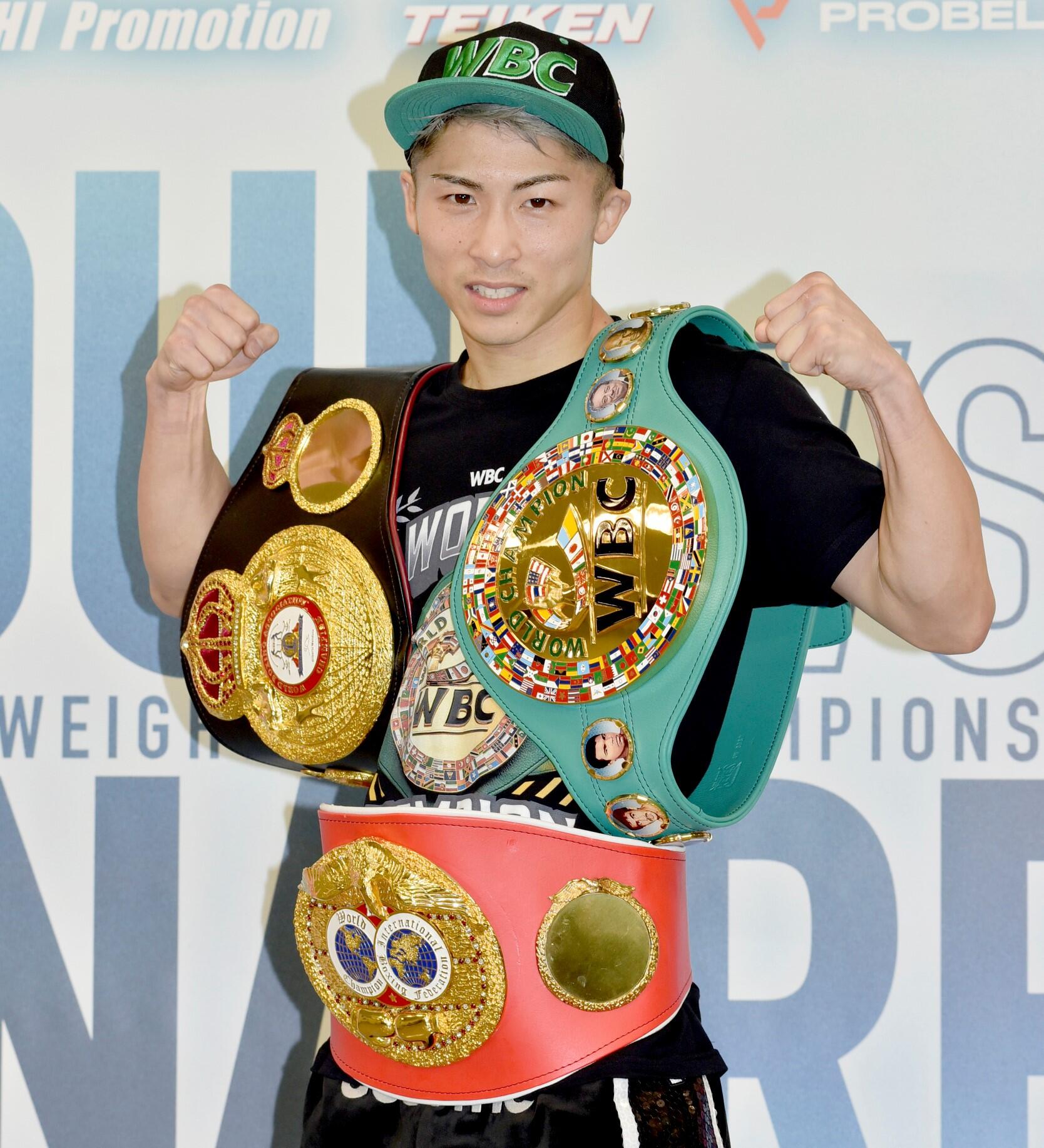 井上尚弥キャップ WBCチャンピオンベルト - ボクシング