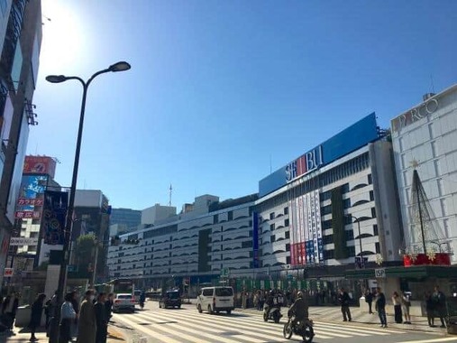 池袋駅の様子