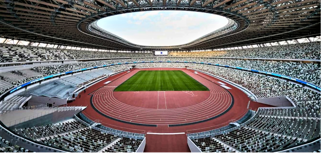 いよいよ追い込まれた！？ 東京五輪：パラリンピック（写真は、新国立競技場）