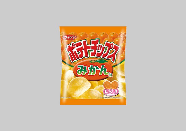 ポテトチップス みかん味