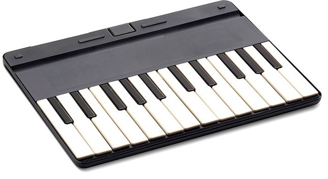 モバイル端末用音楽キーボード「C.24」 ソフトバンクが発売、iPadの