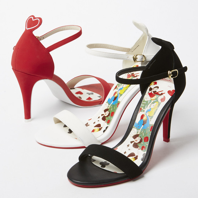 Queen of hearts sandals