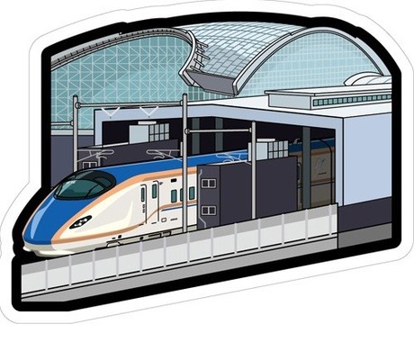 北陸新幹線車両もフォルムカードで楽しめる！