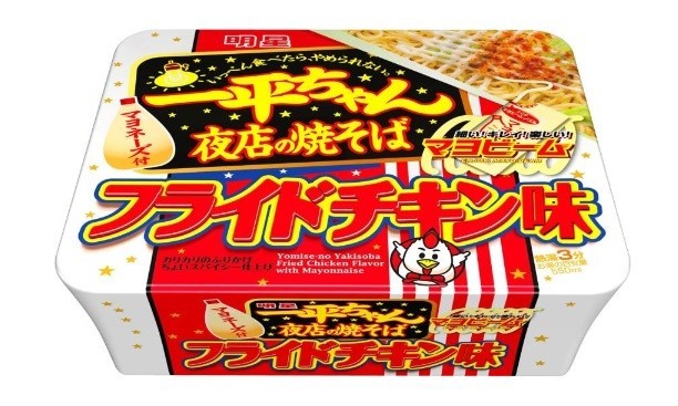 明星一平ちゃん夜店の焼そば　フライドチキン味