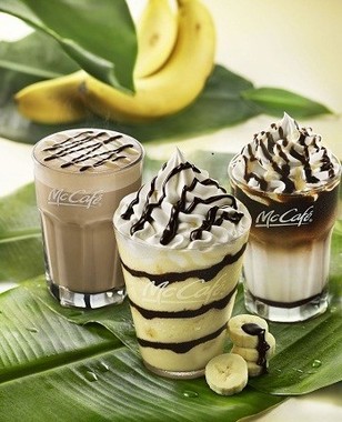 マックに帰ってきたチョコバナナ Mccafe By Baristaでスムージー ラテなど期間限定販売 J Cast トレンド