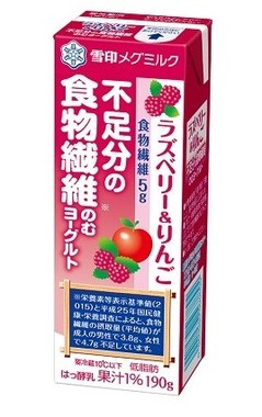 1本で1日に不足分の食物繊維が摂れる！