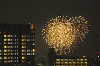 日本の夏には欠かせない花火を上質なホテルで