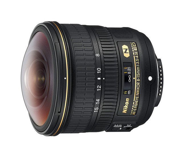 「AF-S Fisheye NIKKOR 8-15mm f／3.5-4.5E ED」