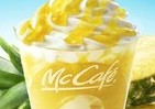 マックバリスタ限定で「パインリングヨーグルトスムージー」　穴が開いたもの持参で50円引き！