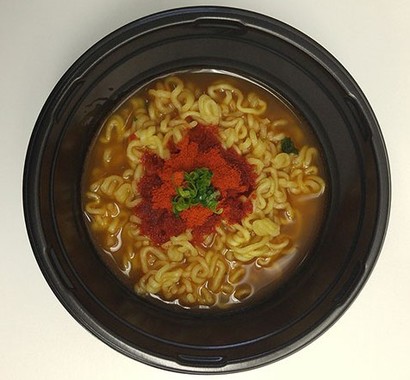 激辛アレンジの辛ラーメン