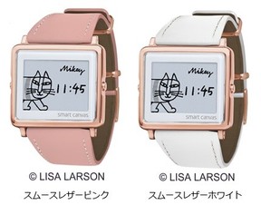 デザイナー「リサ・ラーソン」の代表作「マイキー」モチーフ 腕時計2