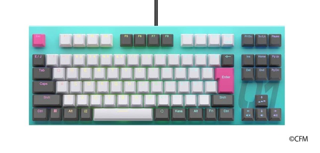 耐久性と打鍵感に定評「REALFORCE」が「初音ミク」とコラボ