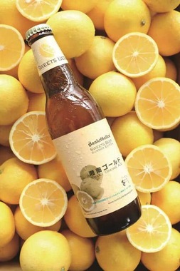 神奈川産オレンジ「湘南ゴールド」を使ったフルーツビール「湘南ゴールド」