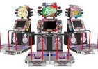 コナミ「DanceDanceRevolution」がミニ筐体で復活　 初代～3rdMIXを収録