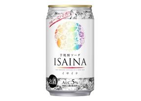 「ISAINA」のソーダ割りを手軽に楽しめるRTDが登場